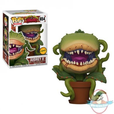 Pop! Movies Little Shop of Horrors Audrey II Chase #654 Figure Funko