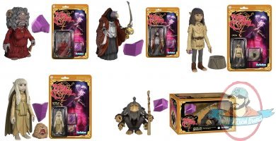 The Dark Crystal Set of 5 ReAction 3 3/4-Inch Funko 