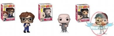 Pop! Movies: Austin Powers Set of 3 Vinyl Figures Funko