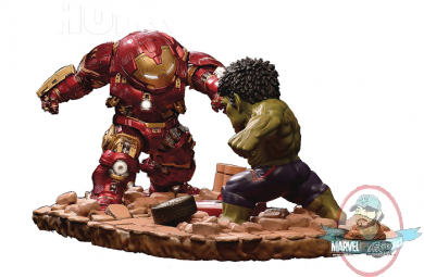 Avengers AOU EA-021 Hulkbuster vs Hulk PX Statue Beast Kingdom