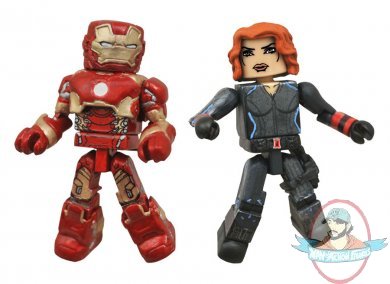 Iron Mark 43 & Black Widow Avengers Age of Ultron Series 61 Minimates