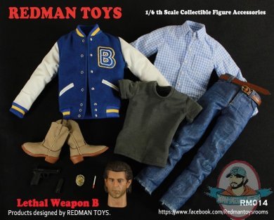 1/6 Collectible Weapon Lethal Collectible Accessory B RMT-014 Redman