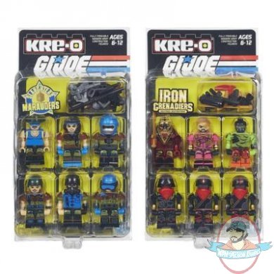  Sdcc 2015 KRE-O G.I. Joe Construction Commandos Pack Hasbro