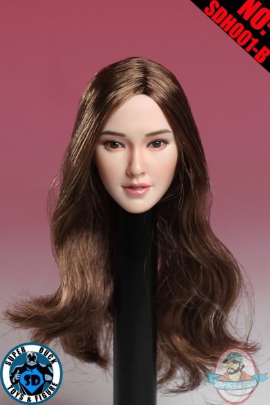 Super Duck 1:6 Cosplay Series Asian Headsculpt Blonde Hair SUD-SDH001B