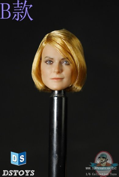 DSTOYS 1/6 Female Head with Short Straight Hairstyle DS-D001B