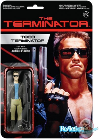 Terminator T-800 Leather Jacket ReAction 3 3/4-Inch Retro Funko