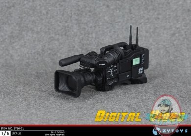 ZYTOYS 1:6 Action Accessories Camcorder ZY-16-21