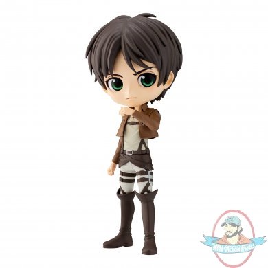 Attack on Titan Q-Posket Eren Yeager Figure Version B Banpresto