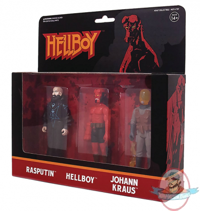 Hellboy Reaction Action Figures 3 Pack B Super 7