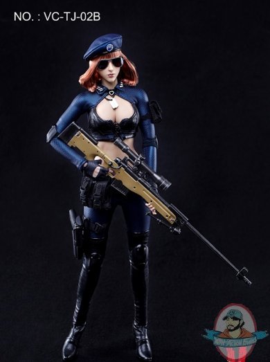 1/6 Series of Tencent Game Sniper Little Sister in Brown Hair VC-TJ02B