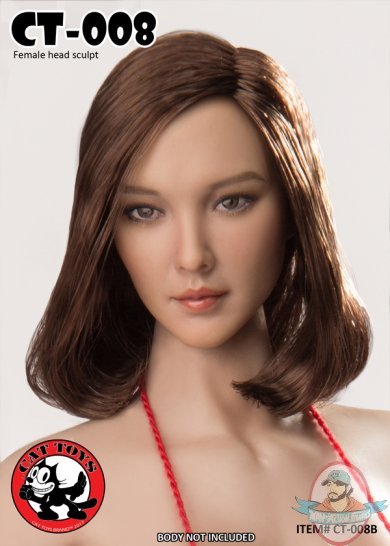 CatToys 1/6 Accessories Female Character Heads CAT-008B