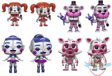 Pop! Five Nights at Freddy's Sister Location Set of 4 Figures Funko