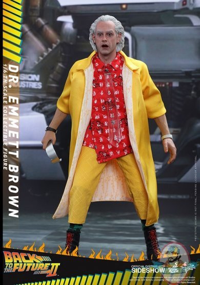 1/6 Back To the Future II Dr Emmett Brown MMS 380 Hot Toys 902790