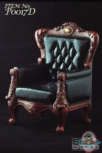 Scale Store 1/6 Chair (Brown & Coriaceous Black)