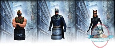 The Dark Knight Rises Set of 3 Bust by DC Direct