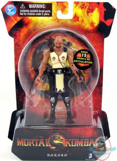 Jazwares Mortal Kombat 9 4 Inch Series 1 Action Figures: Baraka