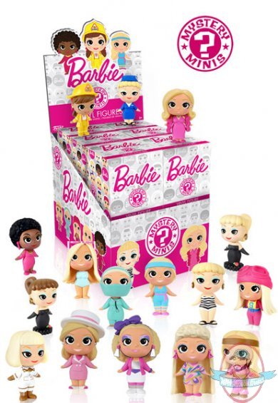 Mystery Minis Barbie Mini Figure Case of 12 Funko