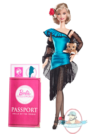  Barbie Dolls of The World Argentina by Mattel