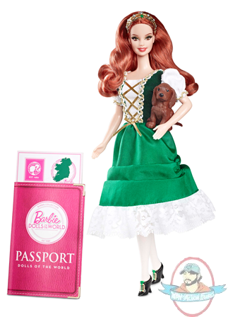  Barbie Dolls of The World Ireland by Mattel