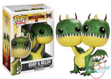Pop! Movies How to Train Your Dragon 2 Barf & Belch Vinyl Figure Funko
