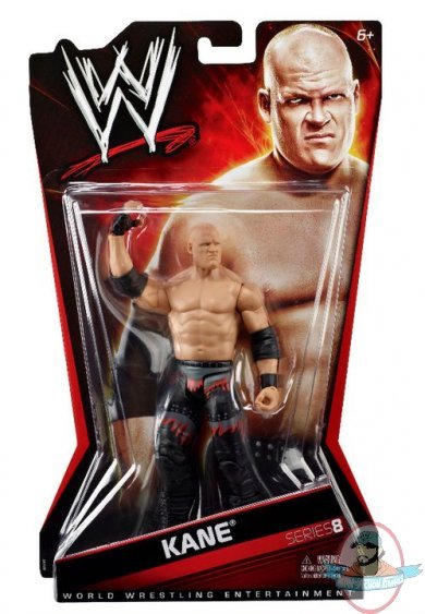 WWE Kane Basic Series 8 Figure by Mattel