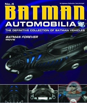 Dc Batman Automobilia Figurine #4 Batman Forever Movie B Eaglemoss