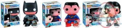 Pop Dc Comics Heroes PX Set of 3 Vinyl Figure New 52 Version by Funko