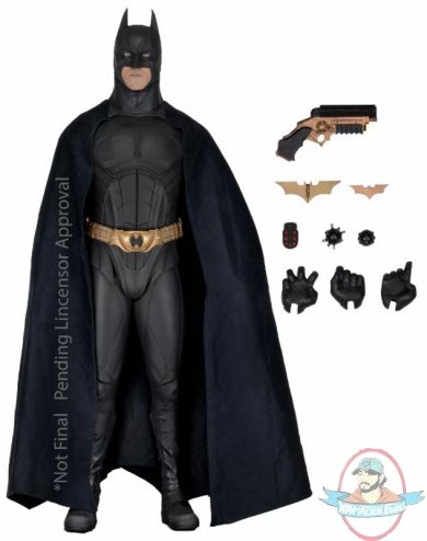 1/4 Scale Batman Begins  Batman (Bale) 18 inch Figure by Neca
