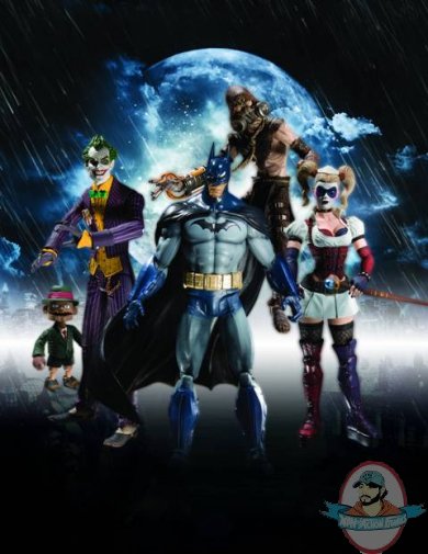 Batman: Arkham Asylum Series 1 Set of 4 Figures by DC Direct