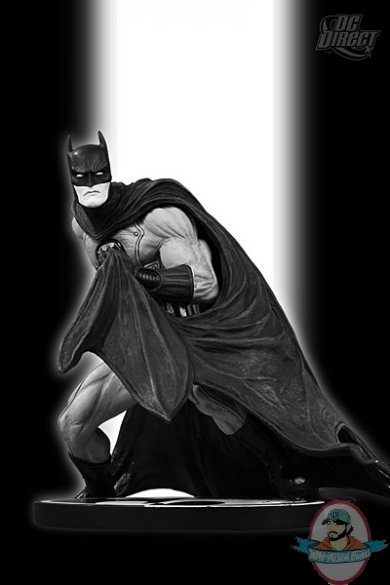 Batman Black And White Batman Statue David Finch by DC Direct