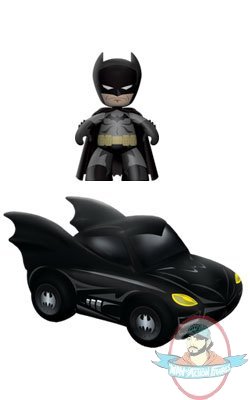Batman Mini-Mezitz with Batmobile by Mezco