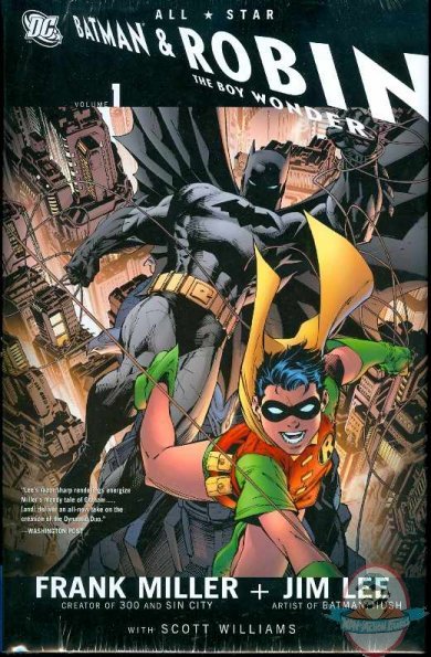  All Star Batman and Robin The Boy Wonder Hard Cover Volume 01 