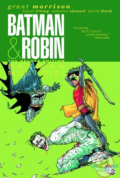 Batman and Robin Deluxe Hard Cover Volume 03 Batman Must Die