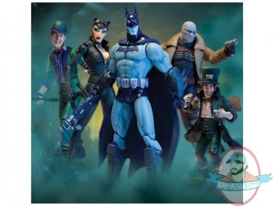 Batman Arkham City Series 2 Action Figure Set of 5 DC Direct