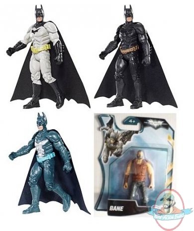 Batman Dark Knight Rises Basic Action Figure Case of 12 Mattel