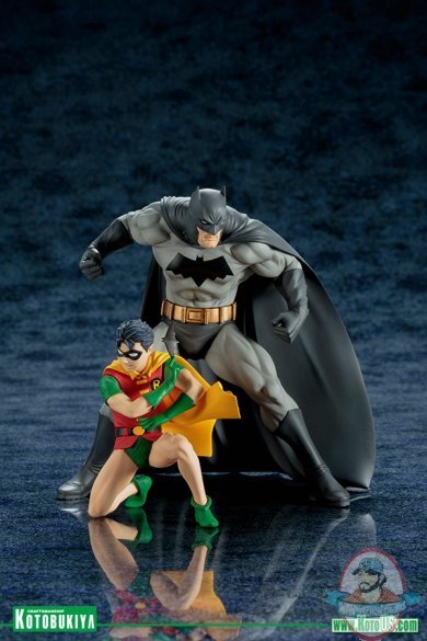 DC COMICS Batman & Robin Set 1/10 Scale ArtFX+ Statue Kotobukiya