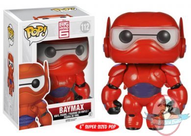 Super Sized 6" Disney Pop! Big Hero 6 Baymax Funko