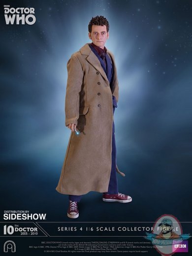 Doctor Who 10Th Dr Series 4 1/6 Collector Figure BIG Chief Studios