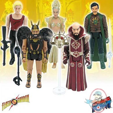 Flash Gordon 3 3/4-Inch Action Figures Series 1 Case  Bif Bang Pow!