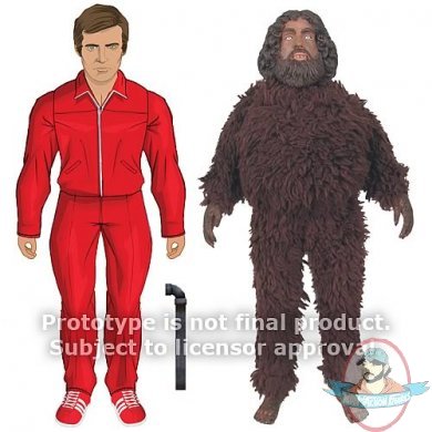 Six Million Dollar Man Set of 2 Steve Austin & Bigfoot Figures