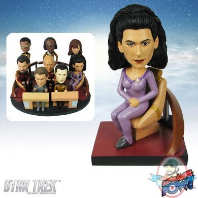 Star Trek The Next Generation Deanna Troi Bridge Deluxe Bobble Head