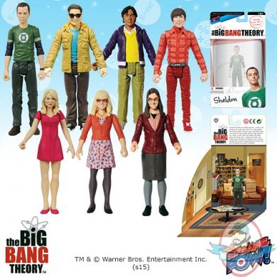The Big Bang Theory 3 3/4-Inch Action Figures Series 1 Case of 14