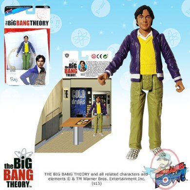 The Big Bang Theory 3 3/4-Inch Series 1 Dr. Rajesh "Raj" Koothrappali 