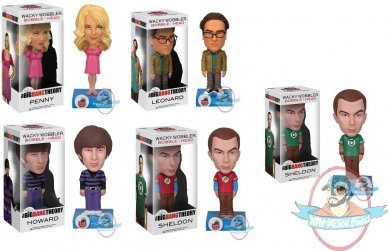 Big Bang Theory: Set of 5 Wacky Wobbler by Funko