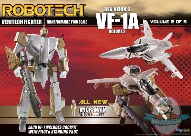 Robotech VF-1 Transformable Veritech Fighter Ben Dixon Vol 2 Toynami