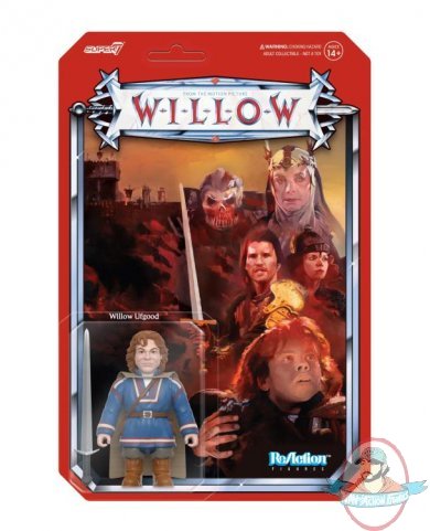 Willow: Willow w/Sword ReAction Figure Super 7