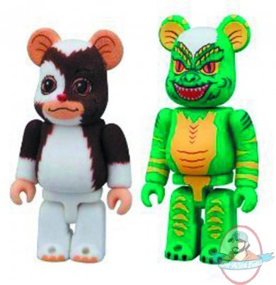 Gremlins Mogwai Gizmo and Stripe Bearbrick 2 pack Medicom