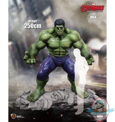 Marvel Life Size Hulk "Avengers: Age of Ultron" Beast Kingdom