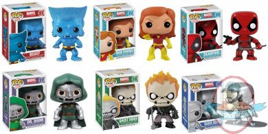 POP! Marvel Series 2 Set of 6 Vinyl Figures Funko