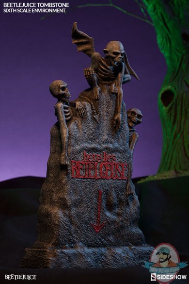 1/6 Sixth Scale Beetlejuice Tombstone by Sideshow Collectibles